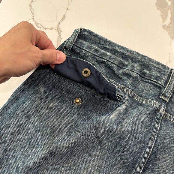 American Eagle Outfitters | Live Your Life Vintage Women’s Blue Denim Jeans AEO - Picture 11 of 13